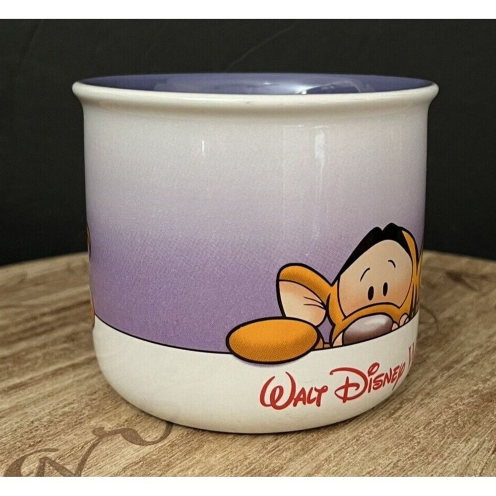 Walt Disney World Purple Tigger Peek-a-Boo Coffee Mug - Picture 2 of 10